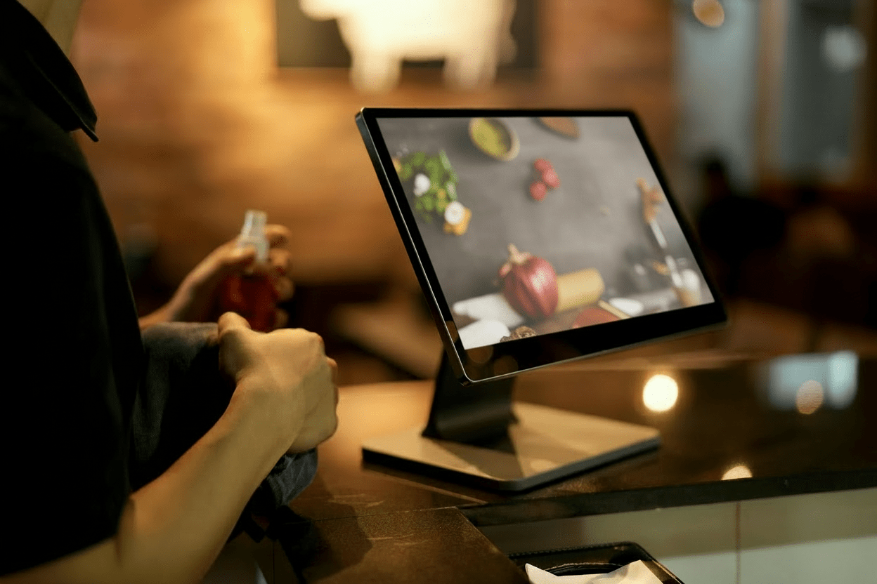 Kassensystem an der Bar